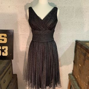 Coldwater creek metallic party dress size 6